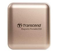 Transcend TS4TESD420G Portable SSD 4TB (iPhone MagSafe Compatible) High Speed USB 20Gbps Max 2,000 MB/s 4K ProRes Shooting, Gold