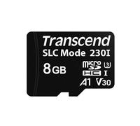 Transcend TS8GUSD230I memory card 8 GB MicroSDHC NAND Class 1