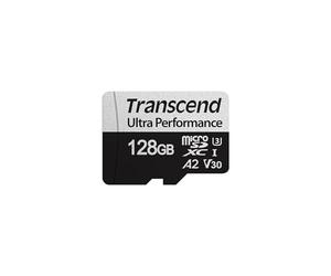 Transcend USD340S 128GB microSDXC U3 V30 A2 Memory Card with Adapter, Speed up to 160/90MB/s for Nintendo Switch, Steam Deck, Tablet & Smartphone TS128GUSD340S