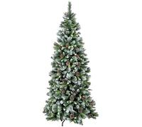 Transcontinental Group 180 cm Frosted Glacier Hook on Tree