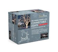 Transcontinental Group Connectable Lights with 100, Warm White LEDs