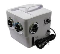 Transcool Evaporative Air Cooling Fan White 12V/24V/240V (4 Vent Portable Home Spot Cooler)