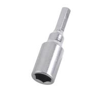 Transducer Adapter 1/4inch Hexagon 6.35mm to 4mm Adapter Sleeve Socket for Screwdriver Drill Bit Electronic Bit Converter