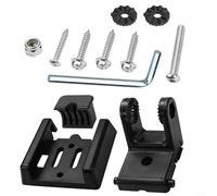 Transducer Mount for XNT XHS Sensors - Bracket for Boat Transom Fish Finder - Quick Angle Adjustment Skimmer Holder Black 10x6x5cm