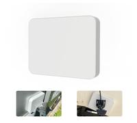 Transducer Mounting Board，Screwless Resistant Transducer Mounting Plate kit , No Screwing into Boat Hull, Freely Installed on The Boat, 4.5"*3.5" Standard Size (White)