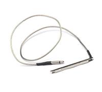 Transducer Piezo Cable For 3 Strings Acoustic Guitar 2.5mm Output Powerful Audio Pickup Piezo Guitar Parts Acoustic Guitar Pickups parts (Color : Opened 50Pcs)