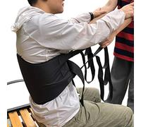 Transfer Belt Sit to Stand Lift Sling for Elderly Disabled & Bedridden Patients, Medical Nursing Stand Assist Portable Transport Sling for Moving Repositioning and Rolling, 400lb Weight Capacity