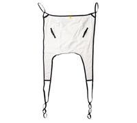 Transfer Belt with Head Full Body Patient Lift Sling Commode Full Body Sling Toileting Hoist Sling for Transfer from Bed to Wheelchair Toilet Sling Lifting Aid Sling for Transfer L