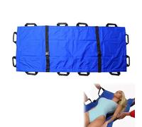 Transfer Board for Patient Lifters 180 x 70 cm Sliding Cloth for Bedridden with Reinforced Handles Foldable Care Bed Waterproof and Tear-Resistant Non-Slip Cloth Care for Moving and Lifting Patients