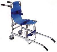 Transfer Chair WheelPatient Lift Stair Emergency 4 Wheels Ambulance Firefighter Evacuation Folding Ambulance Chair