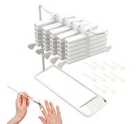 Transfer Foil Storage Box - 16 Pcs 3D Printed Portable Case with Base, Nail Tool Storage Box | Manicure Salon Home Travel Wedding Bridal Spa Party Holiday, Professional Cosmetics