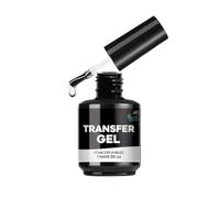 Transfer Gel for Nails - 15ml Strong Adhesion Fingernails Long Lasting - UV Lamp Needed Transfer Gel | for Beauty & Personal Care Women Beginners Home Salon Professional DIY Manicure Party
