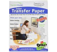 Transfer Magic 8.5 x 11-inch Ink Jet Transfer Paper, Pack of 7