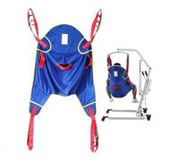 Transfer Nursing Sling, Large Toileting Sling, with Head and Back Support, for Nursing, Caregiver(Medium)