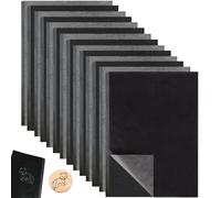Transfer Paper, 100 Sheets Carbon Paper for Tracing Black Graphite Paper for Wood, Paper, Canvas and Other Art Surfaces, A4/8.3 x 11.7 Inches