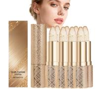 Transfer-Proof Color Changing Lipstick Long Lasting For Older Women, Tinted Lip Gloss Balm With Gold Foil, Lip Stain Long Lasting, Mature Woman Ph Adjusting&Winter Moisturizing Lipstick (8)