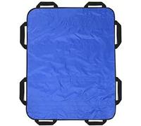 Transfer Sheet with Handles, Patient Transfer Board,for Obese People,Elderly People and Patients who Need to be transferred- Reusable & Washable(Blue)
