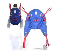 Transfer Sling, Divided Leg Sling, with Head Support Divided Leg Reusable(Medium)