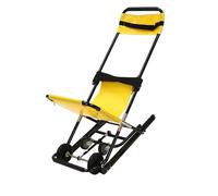 Transfer Stair Chair Lift Assist Devices+2 Adjustable Straps, Foldable Stair Chair Lift, Mobile Evacuation Stair Chair Foldable 350 Lbs Load