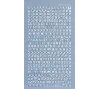 Transferable Letters and Numbers, Black, Letters, 4 mm, White