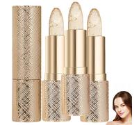 Transferproof Color-Changing Lipstick, Long-Lasting Moisturizing Lip Color, Clear Lip Stick That Changes Color, Deep Nourishment Balm for Women, 3g (3PCS)