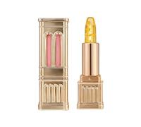 Transferproof Colour Changing Lipstick, Colour Changing Lip Balm With Gold Foil, Long Lasting Moisturizing Lip Gloss Set, Nutritious Crystal Makeup Set, Gift for Women And Girl (Tears of the Rose)