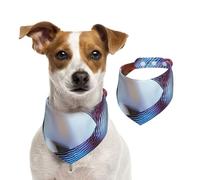 Transfiguration Illustration, Ferret Pet Scarf Dog Bandanas Spring Summer Soft Cotton Puppy Scarfs Adjustable Accessories for Small Medium Large Girl Boy Pup Small
