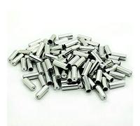 Transfil Gear Outer Ferrule 4mm, Silver, Pack of 100