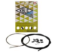 Transfil Shimano MTB Stainless Steel Brake Cableset, Black