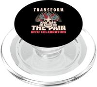 Transform The Pain Into Celebration (Mexican Graphic) PopSockets PopGrip for MagSafe