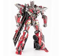 Transform Toy, Movie Version Luxury Deformable Robot Action Doll Car Model, Boys and Girls Toy Height 18cm, Children and Adults Aged 12 and Above-ordinary