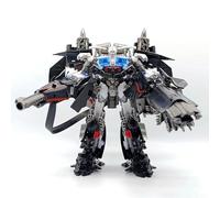 Transform Toys, Airplane Truck 2-in-1 Enlarged Version Children's Car Robot Flying Wing Pillar Action Doll Series Skyfire Pillar Movie Character Model Boy Gift-white