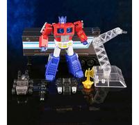 Transform Toys, Enlarged Version of The Movie Character Series Commander OP Pillar Small Scale Truck Figurine Model Children's Car Robot Boy's Birthday Gift