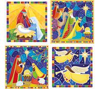 Transform Trade Nativity Scenes Charity Christmas Cards - Pack of 20