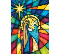 Transform Trade Stained Glass Window Charity Christmas Cards - Pack of 10