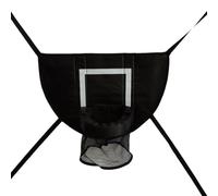 Transform Your Backyard with This Adjustable Basketball Hoop for Kids and Adults (Black)