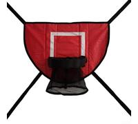 Transform Your Backyard with This Adjustable Basketball Hoop for Kids and Adults (Red)
