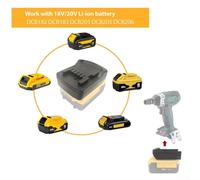Transform Your For Dewalt Batteries 18V/20V Adapter for Metabo 18V Tool Accessory