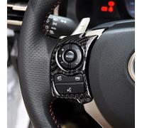 Transform Your For LEXUS with This Carbon Fiber Steering Wheel Button Trim Designed for Models IS250, IS300, and IS350 (2014 2017)