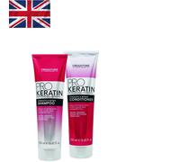 Transform Your Hair: 500ml Keratin Pro Shampoo & Conditioner with Tips Sheet