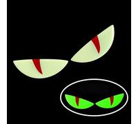 Transform Your Motorcycle with Customizable Devil Eyes Sticker for UY125 For Maverick's Headlight (C)