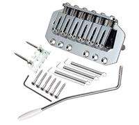 Transform Your Playing Experience with a Reliable Locking Tremolo Bridge Set Tailored for Electric Guitars (Gold Black)