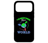 Transform Your World Motivational Empowerment Design Case for iPhone 17 Pro Max