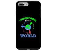 Transform Your World Motivational Empowerment Design Case for iPhone 7 Plus/8 Plus