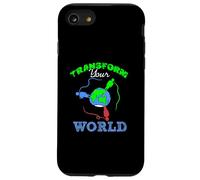 Transform Your World Motivational Empowerment Design Case for iPhone SE (2020) / 7/8
