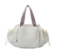 Transformable Cradle Travel Bag - Large Capacity Multi-Functional Backpack Tote & Duffel for Women Foldable Storage Organizer, White, Fashion