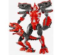 Transformable Robot Dinosaur Dino Robot Transformable Robot Large Toy Tyrannosaurus Triceratops Jurassic Dino Bot Mech Collectible, Assorted Colours and Subjects Random Subject (c)