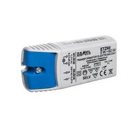 Compact 12V 60W Electronic Transformer for Halogen Lighting - Surface Mount