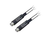 Transforme 75 Ohm To 300 Adapter UHF VHF FM Antenna Transformer Converter F Female For TV Radio RF Coaxial(Nickel 2PCS)