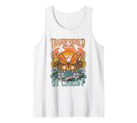 Transformed By Christ Butterfly Christian Jesus Faith Cross Tank Top